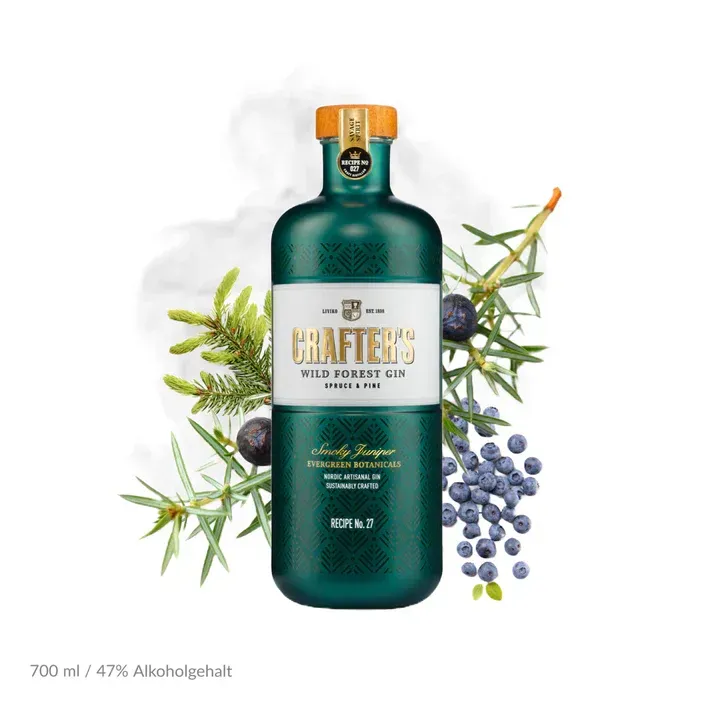 Crafter`s Wild Forest Gin, 500 ml. Grundpreis 55,90 € /  pro l