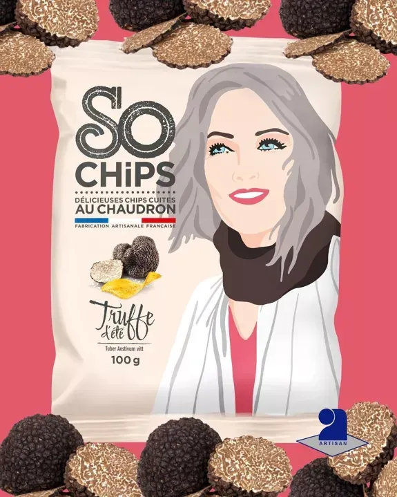 Trüffelchips 100g aus Frankreich. Grundpreis 38,00€ / 1KG Trüffelchips 100g aus Frankreich. Grundpreis 38,00€ / 1KG