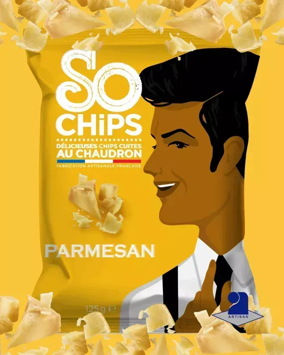 Parmesan Chips aus Frankreich, 125g. Grundpreis: 48,75 € / 1KG Parmesan Chips aus Frankreich, 125g. Grundpreis: 48,75 € / 1KG