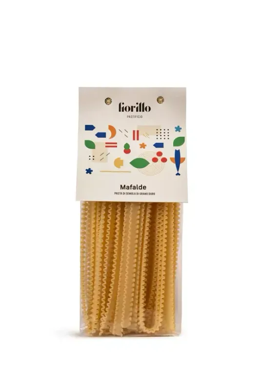 Pasta Mafalde, 500 g Grundpreis 24,75 € / 1 KG Pasta Mafalde, 500 g Grundpreis 24,75 € / 1 KG