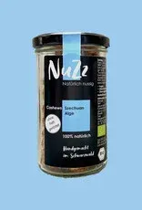 Nuzz, Bio-Cashews mit Alge, Szechuan-Pfeffer und Sojasauce, 120g im Glas Grundpreis: €54,17 / Kilogramm Nuzz, Bio-Cashews mit Alge, Szechuan-Pfeffer und Sojasauce, 120g im Glas Grundpreis: €54,17 / Kilogramm