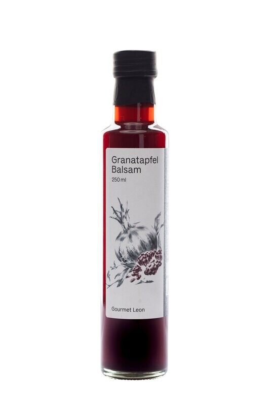 Gourmet Leon, Granatapfel Balsam, 250 ml in Flasche (Grundpreis 35,80 EUR / 1 L) Gourmet Leon, Granatapfel Balsam, 250 ml in Flasche (Grundpreis 35,80 EUR / 1 L)