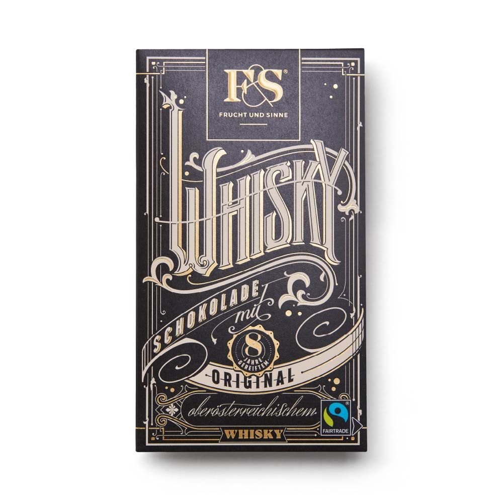 Gefüllte Schokolade Whisky, 80 g Gefüllte Schokolade Whisky, 80 g