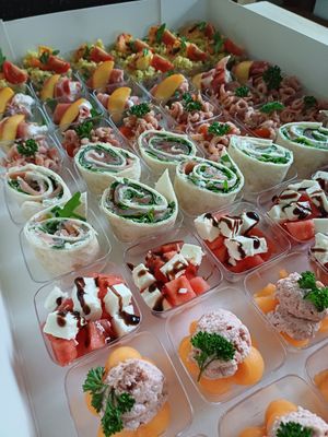 Receptie hapjes box