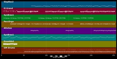 Baker Street - Undercover (MIDI Karaoke)