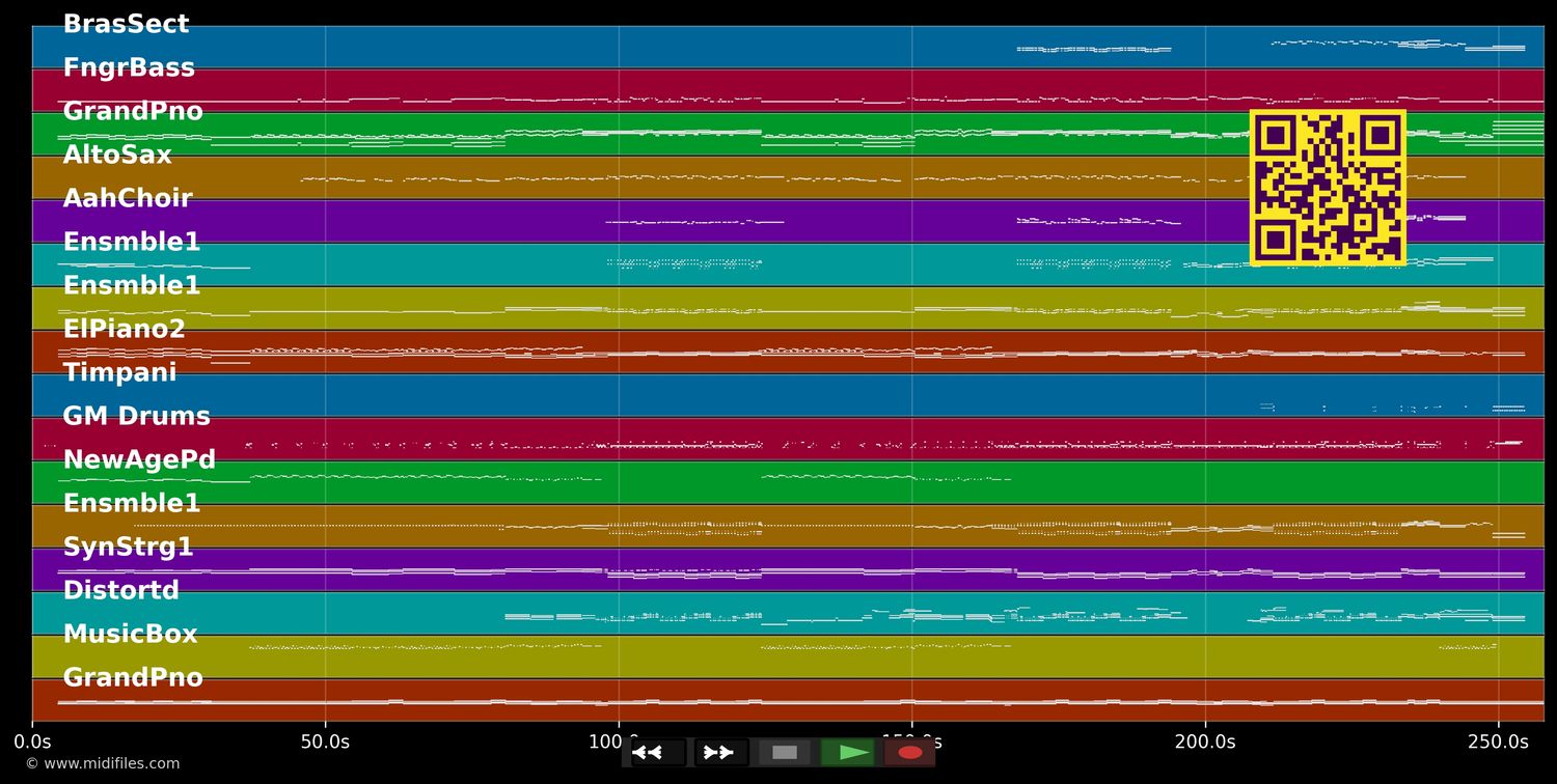 Die Schatten werden länger - Elisabeth (Musical) (MIDI individual tracks)