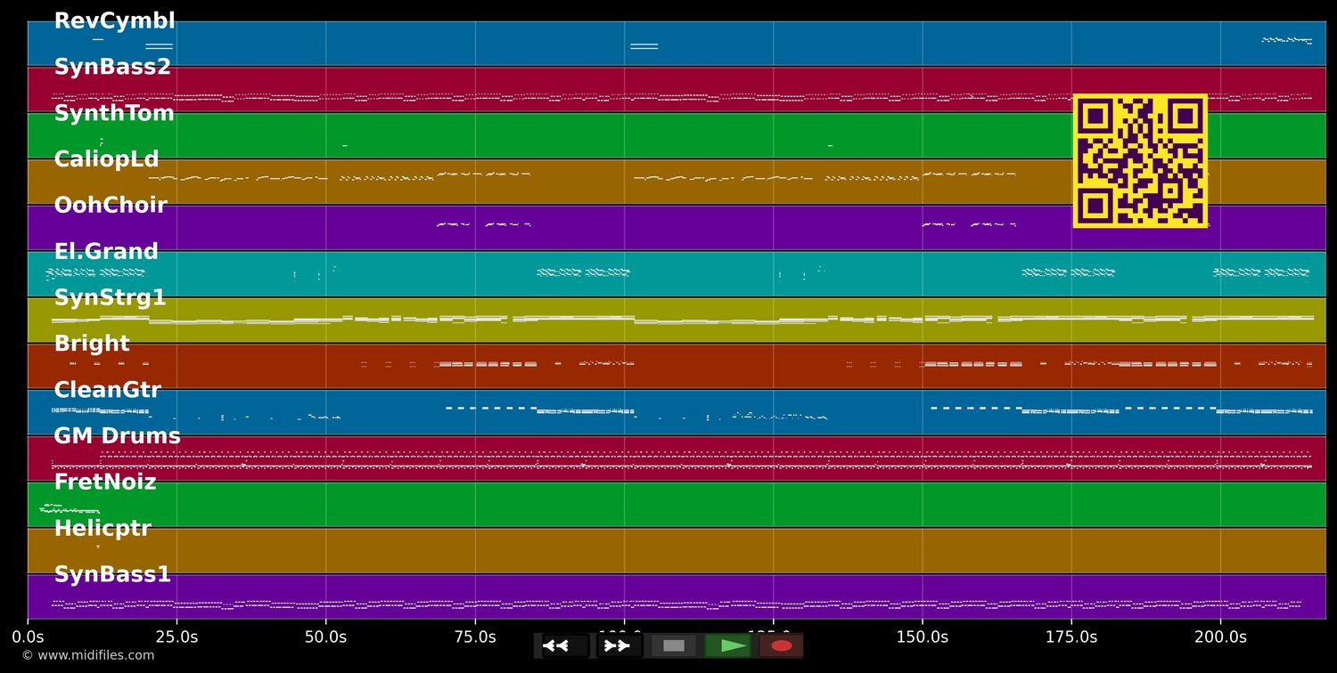 Brother Louie&#39;98 - Modern Talking (MIDI individual tracks)