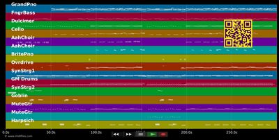 Nachts, wenn alles schläft (2006) - Howard Carpendale (MIDI individual tracks)
