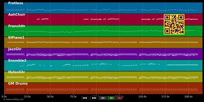 Crying - Roy Orbison (MIDI individual tracks)