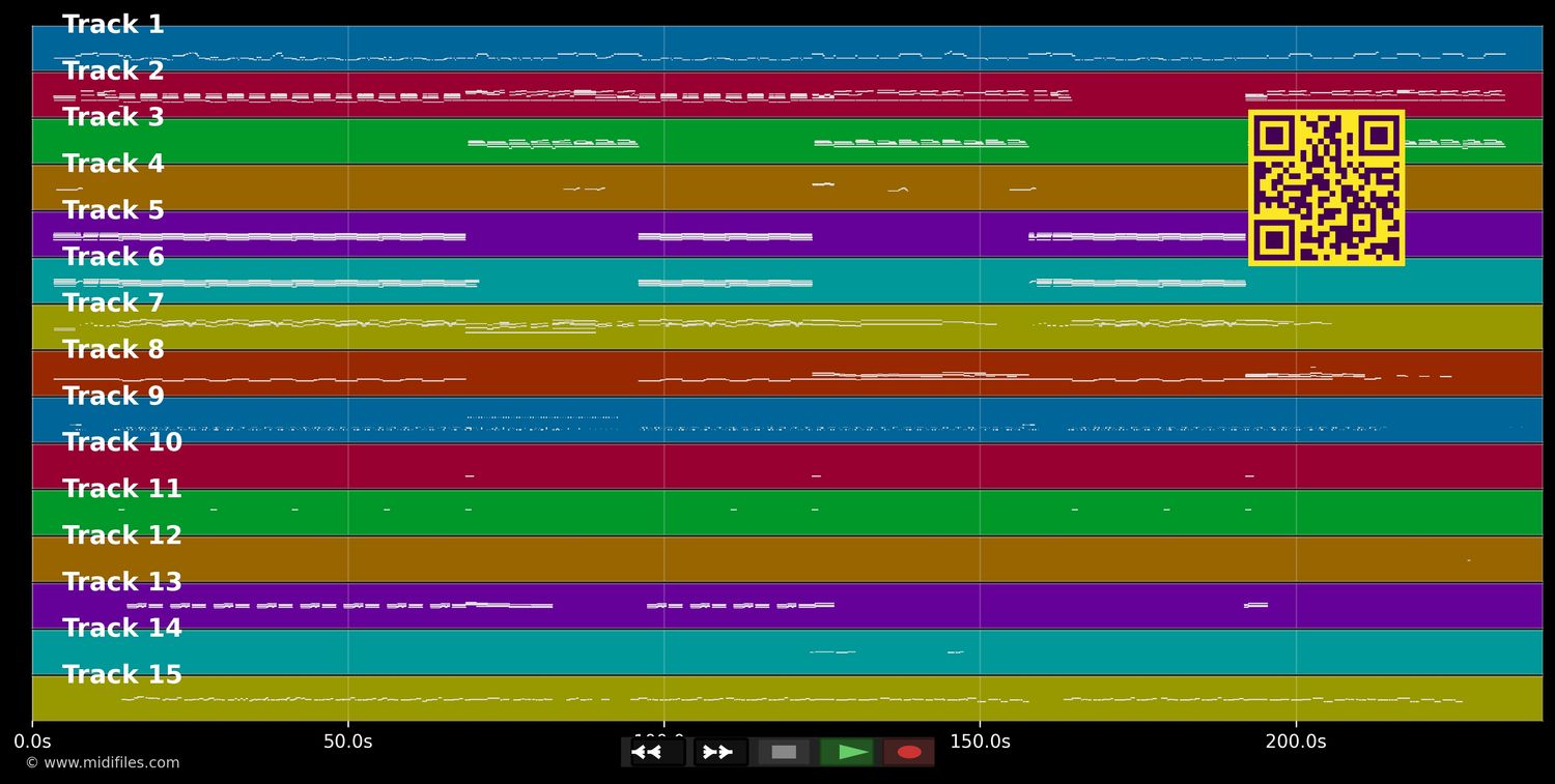 You And I - Will Young (MIDI individual tracks)