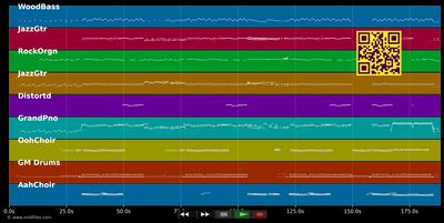 Umbrella - Baseballs (MIDI individual tracks)