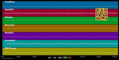 Home On The Range - Captain Cook (MIDI individual tracks)