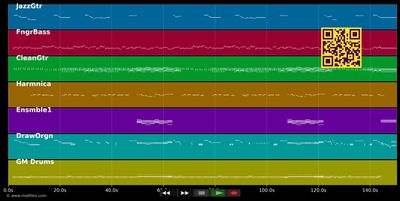 La guerre des chansons - France Gall (MIDI individual tracks)