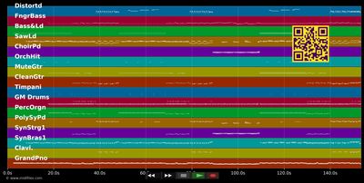 1980-F  - After The Fire (MIDI individual tracks)