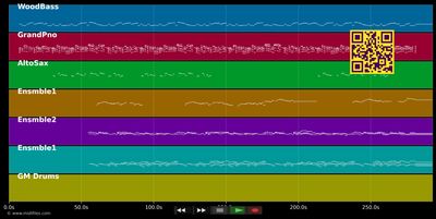 Grapefruit Moon - Tom Waits (MIDI individual tracks)