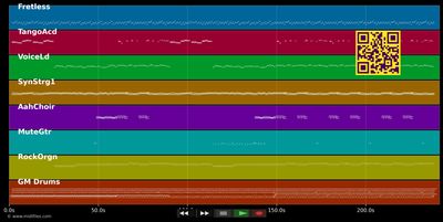 Baila Morena - Julio Iglesias (MIDI individual tracks)