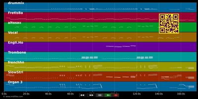Indian Reservation - Revers Paul &amp; Raiders (MIDI individual tracks)
