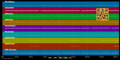 Harbour Lights - Captain Cook (MIDI individual tracks)