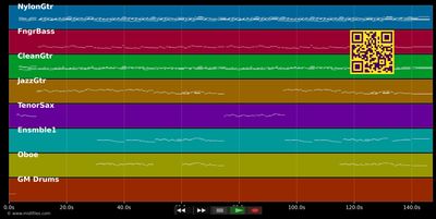 Trois anges sont venus ce soir - Denis Champoux (MIDI individual tracks)