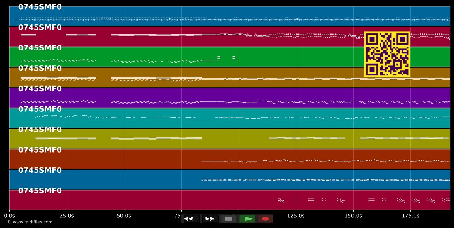Abba Medley #1 - Abba (MIDI individual tracks)
