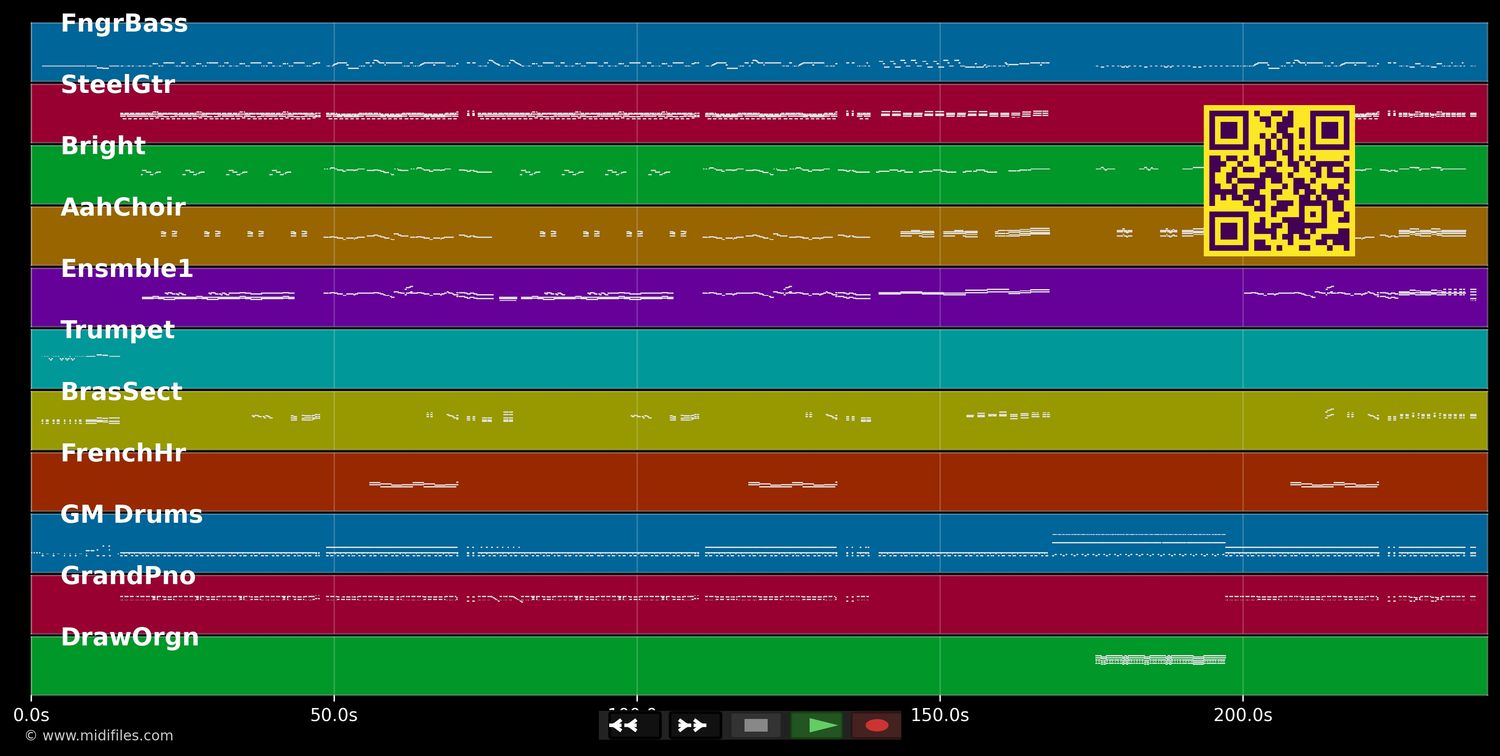 Ein Festival der Liebe - Jürgen Marcus (MIDI individual tracks)