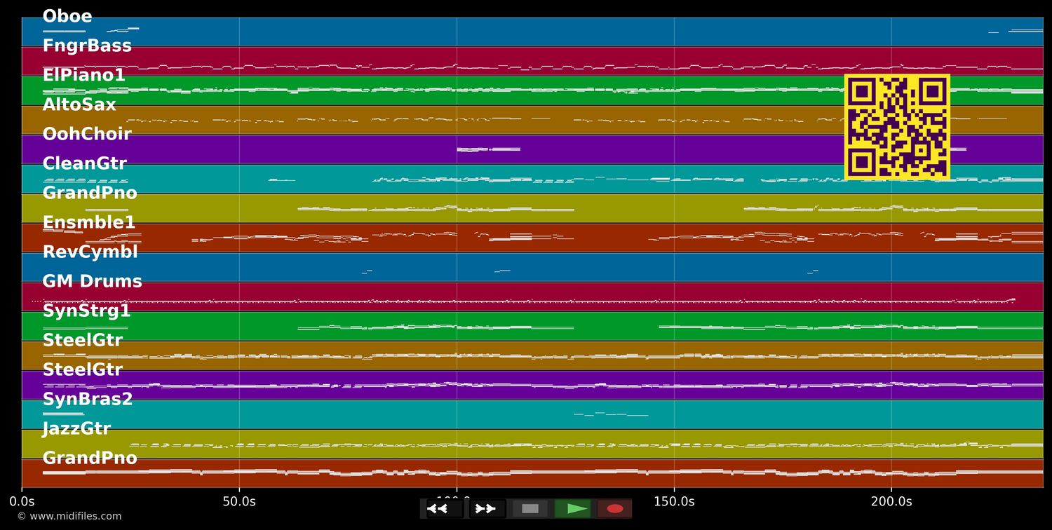 Suspended In Time - Olivia Newton-John (MIDI individual tracks)