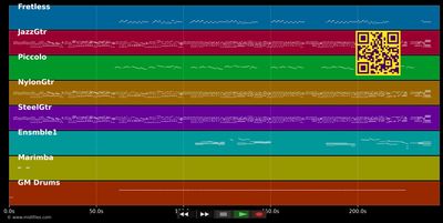 Prendre un enfant - Yves Duteil (MIDI individual tracks)