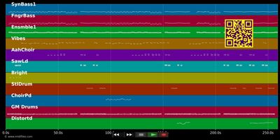 Cold dresses - Al Corley (MIDI individual tracks)