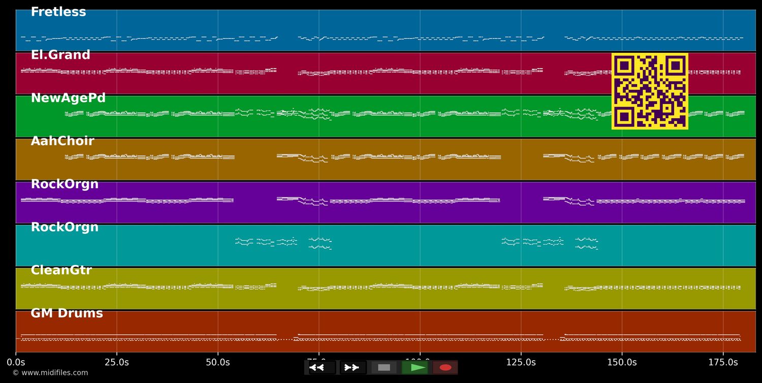 Promised Land - Les Humphries Singers (MIDI individual tracks)