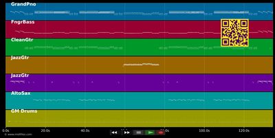 Memphis Tennessee - Johnny Hallyday (MIDI individual tracks)
