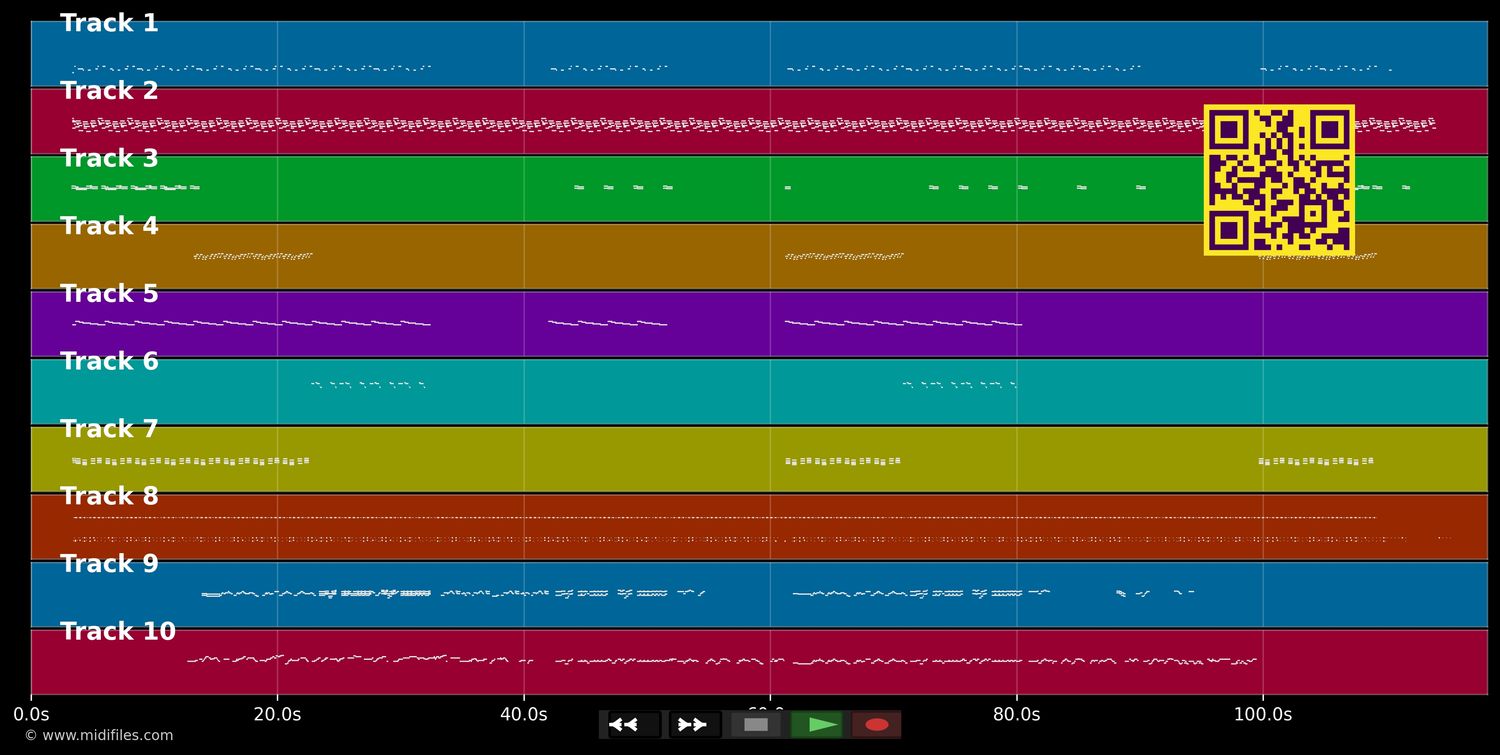 Rendezvous - David Craig (MIDI individual tracks)