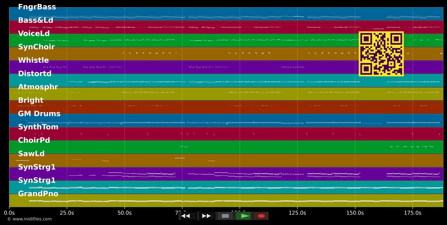 Bunt  - Beatrice Egli (MIDI individual tracks)