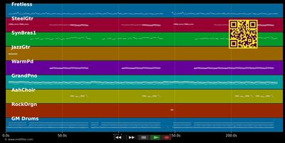 Stars - Simply Red (MIDI individual tracks)