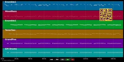 Love In Portofino - Dalida (MIDI individual tracks)