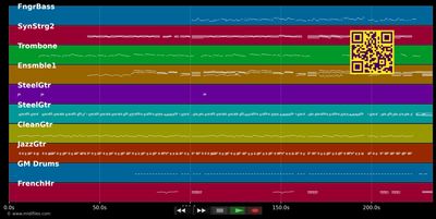 Un jour viendra - Johnny Hallyday (MIDI individual tracks)