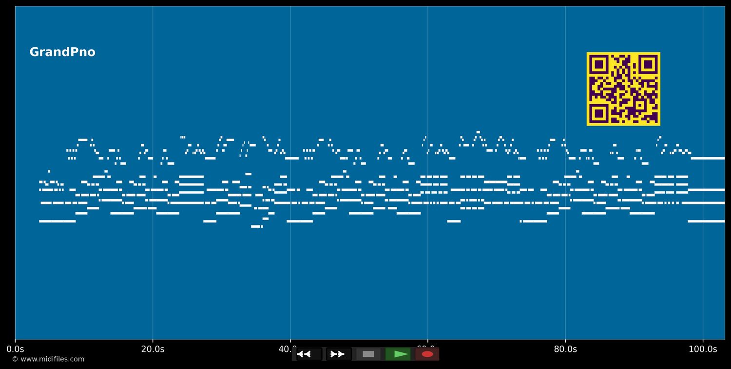 Je Reviens De Loin - France Gall (MIDI individual tracks)