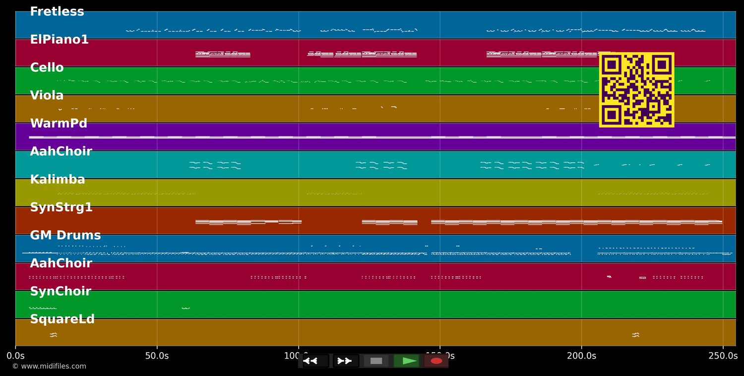 Lady Luck  - Jamie Woon (MIDI individual tracks)