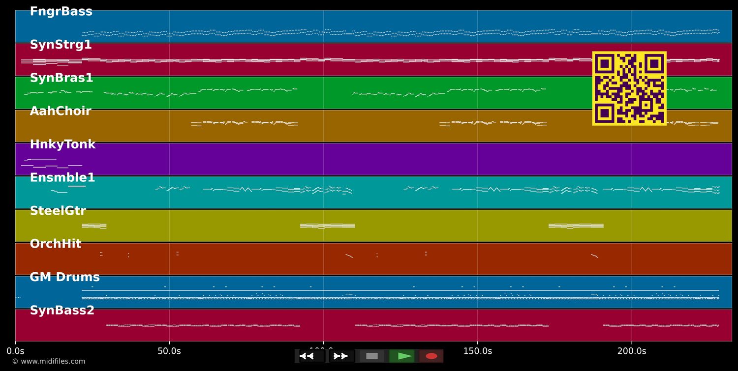 Romeo &amp; Juliet - Blue System (MIDI individual tracks)