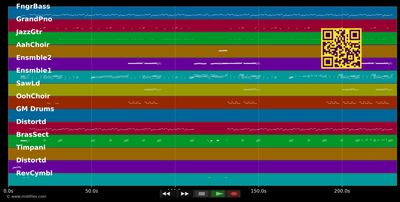 Black Suits Comin' - Will Smith (MIDI individual tracks)