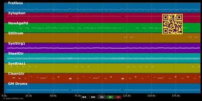 Kreuzworträtsel - Achim Reichel (MIDI individual tracks)