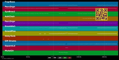Life Is For Living - Barclay James Harvest (MIDI individual tracks)