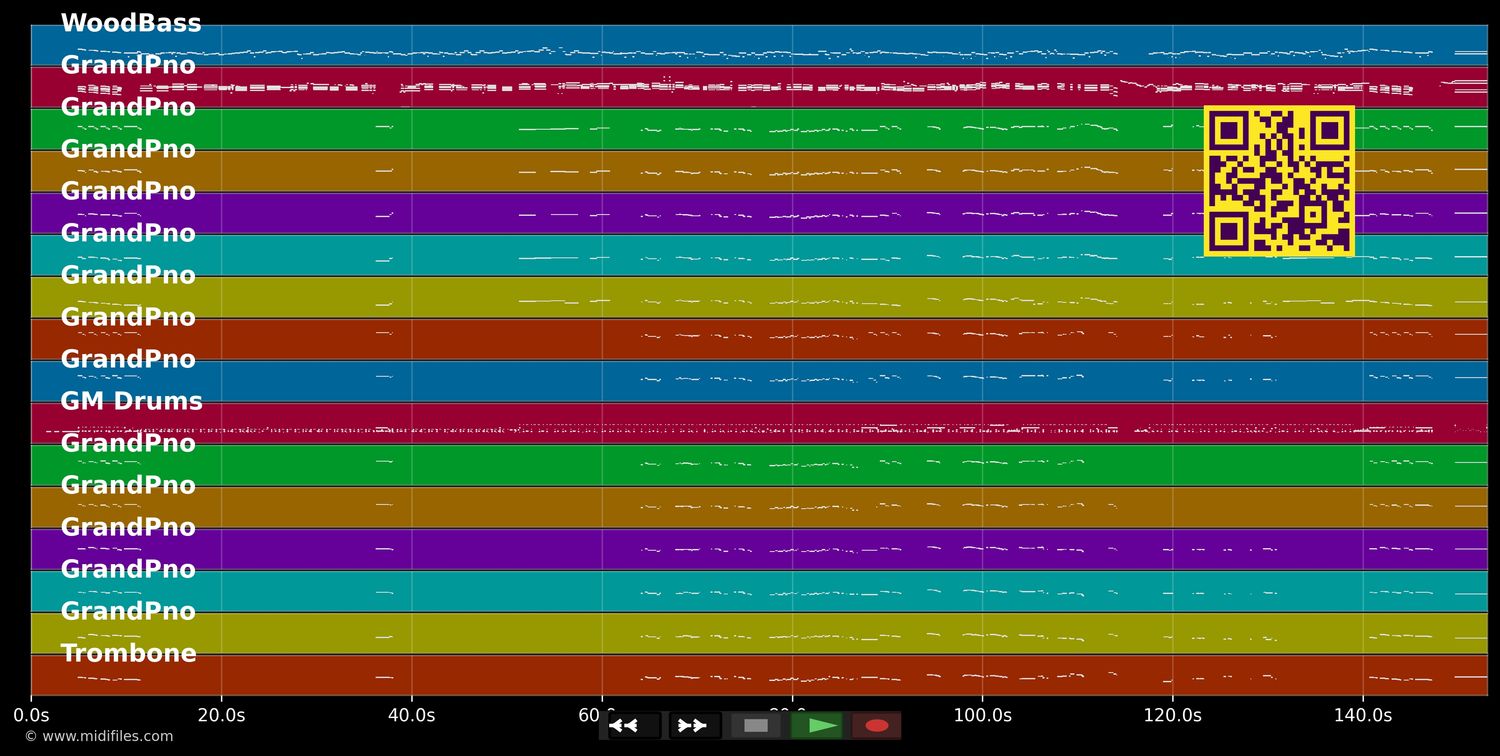 All Of Me - Frank Sinatra (MIDI individual tracks)