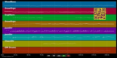 When A Blind Man Cries - Deep Purple (MIDI individual tracks)