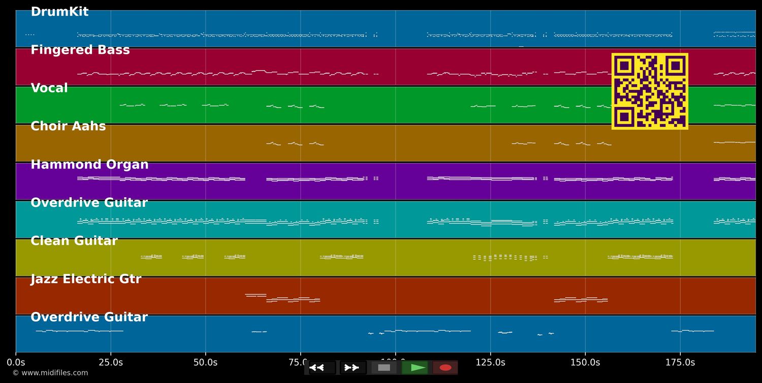 Pictures Of Matchstickman - Status Quo (MIDI individual tracks)