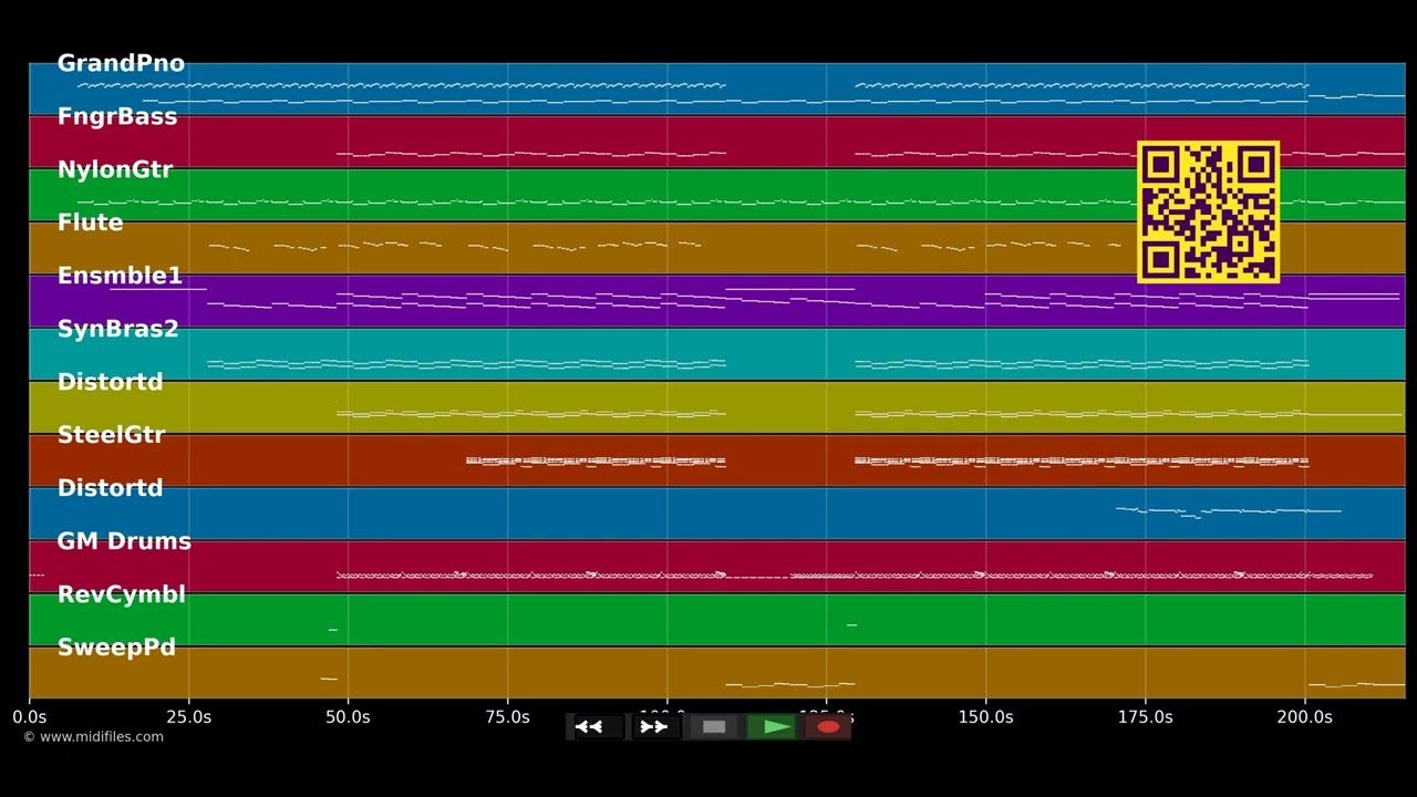 One Second - Paradise Lost (MIDI)
