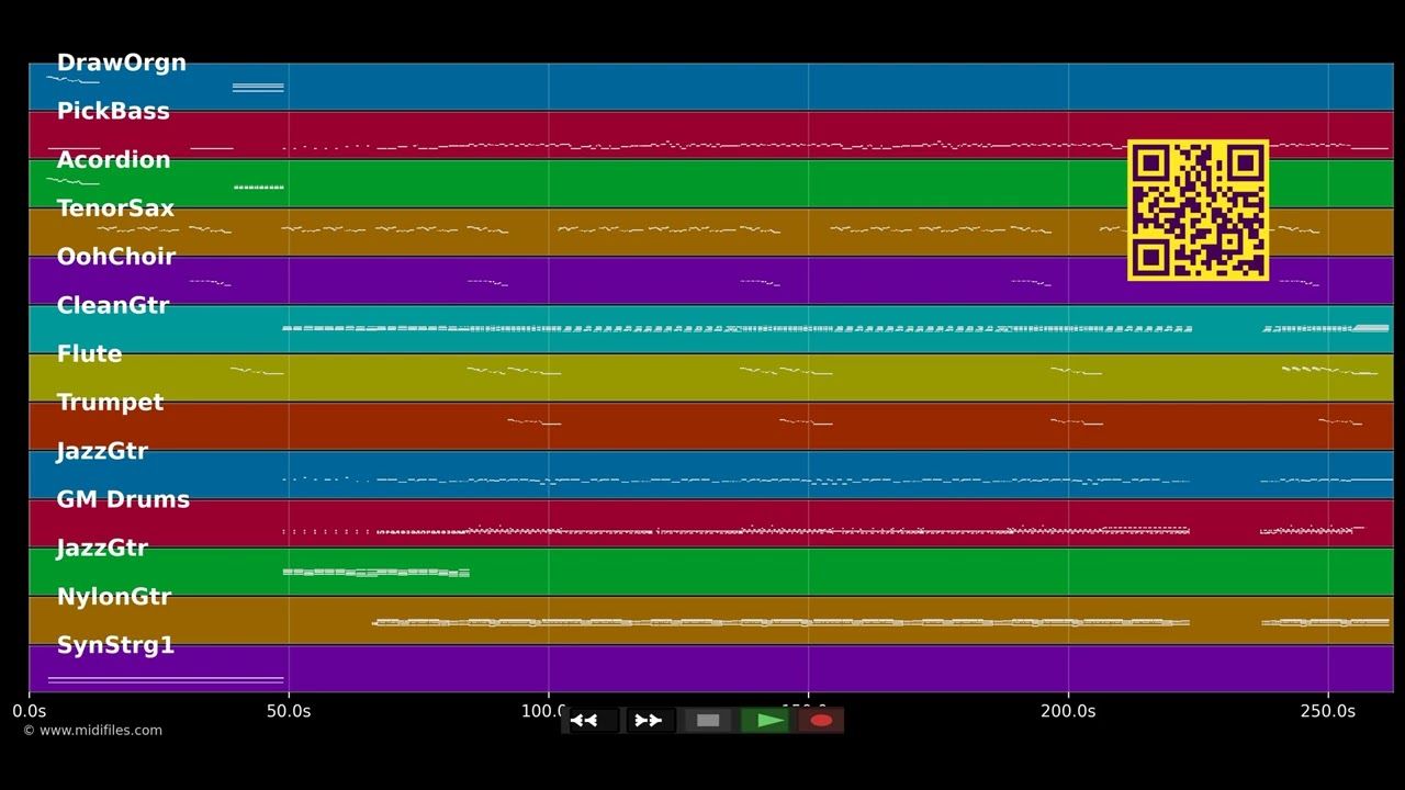 Jolly Roger - Roger McGuinn (MIDI)