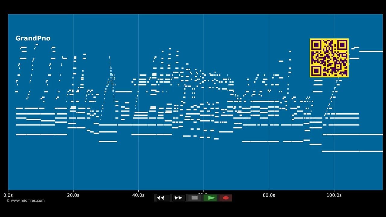 Summer of '42 (Piano version 1) - Michel Legrand (MIDI)