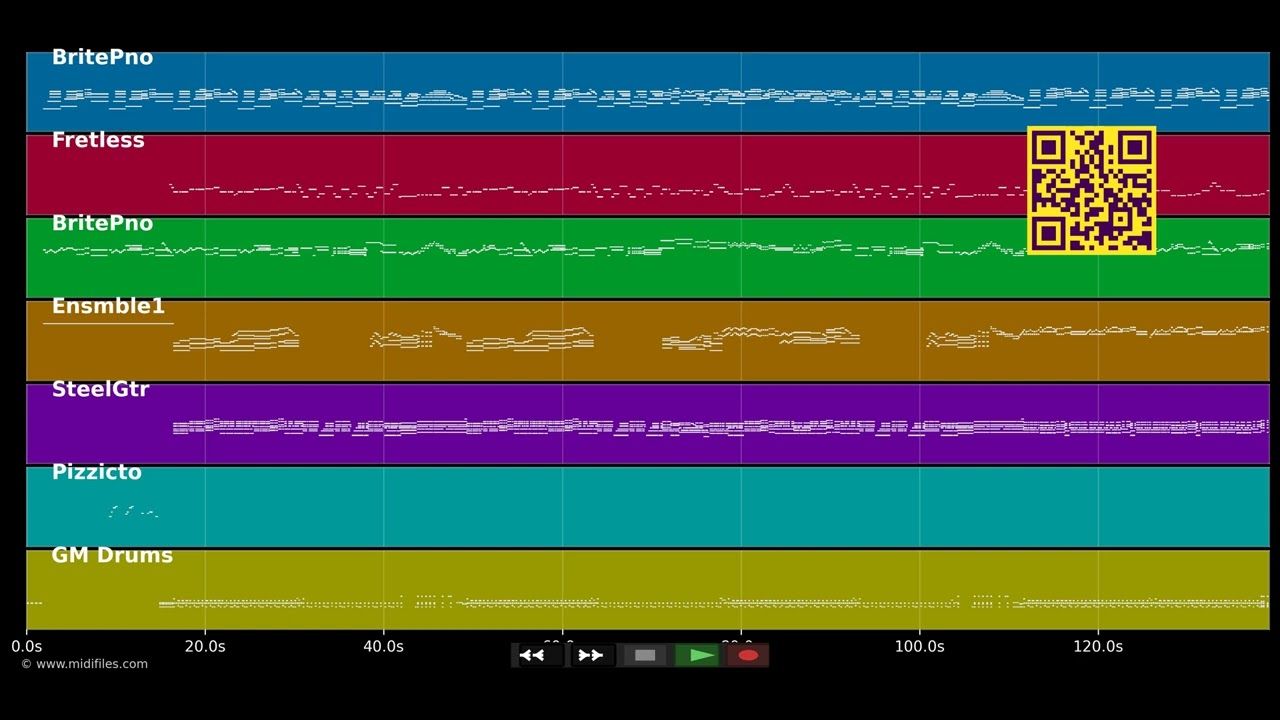 Les larmes de joie - Richard Clayderman (MIDI)