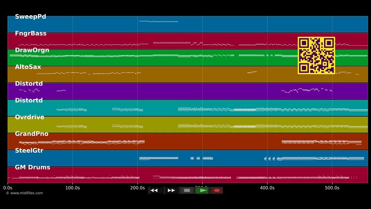 I Go Insane - Tony Iommi (MIDI)