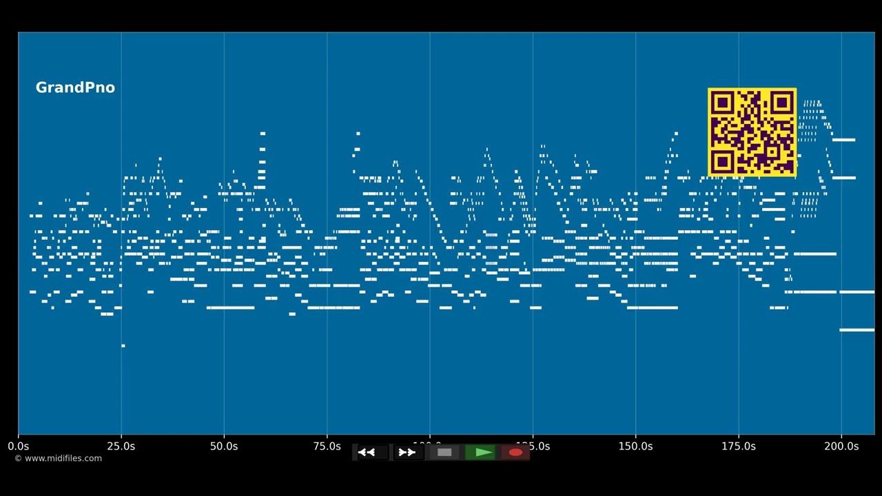 The hands of time (piano) - Michel Legrand (MIDI)
